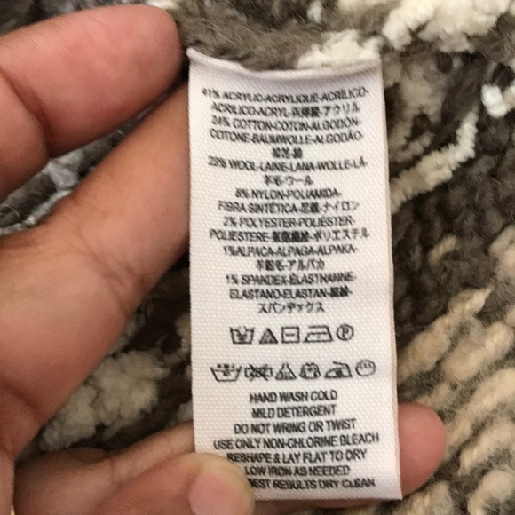 Free People through the storm sweater - Picture 7 of 8